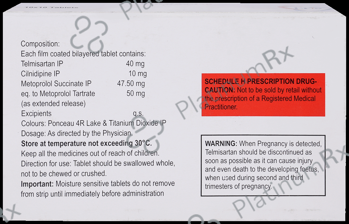 Cardexa 10/50/40mg Tablet 10s