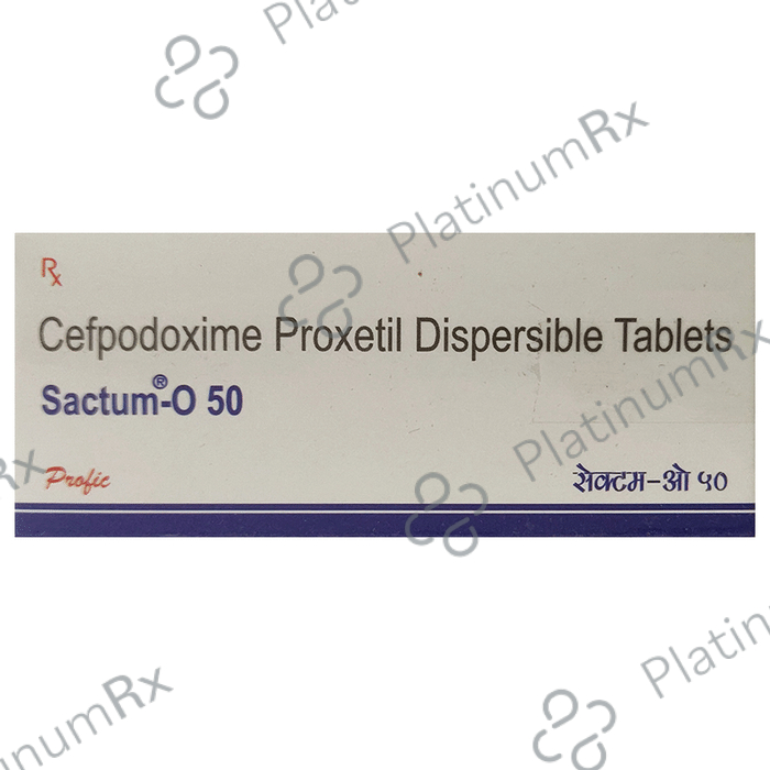 Sactum-O 50 Tablet DT