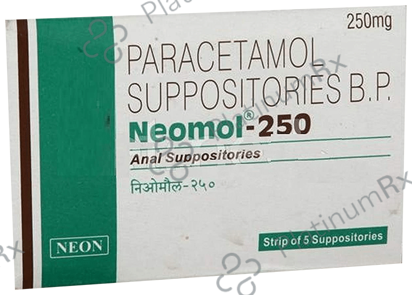 Neomol 250mg Anal Suppository 5s