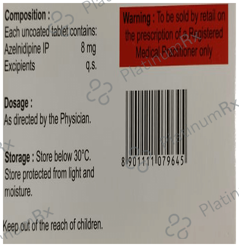 Azusa 8mg Tablet 15s