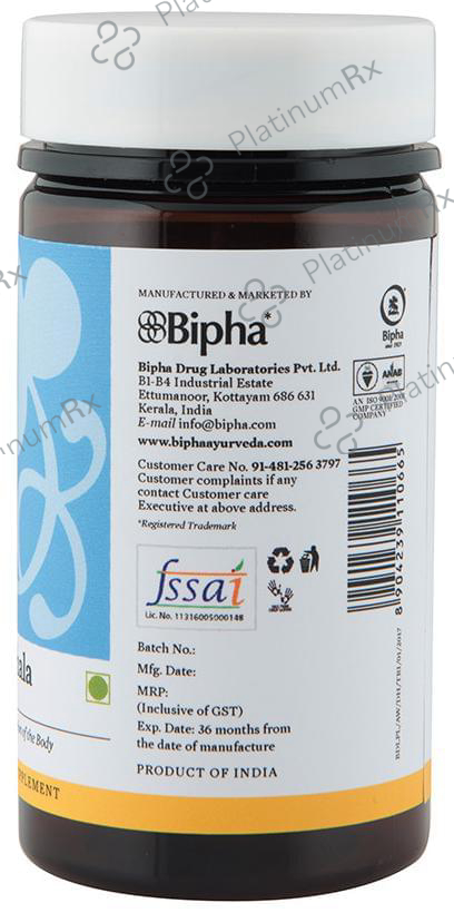 Bipha Ayurveda Herbionics Triphala 350mg Capsule