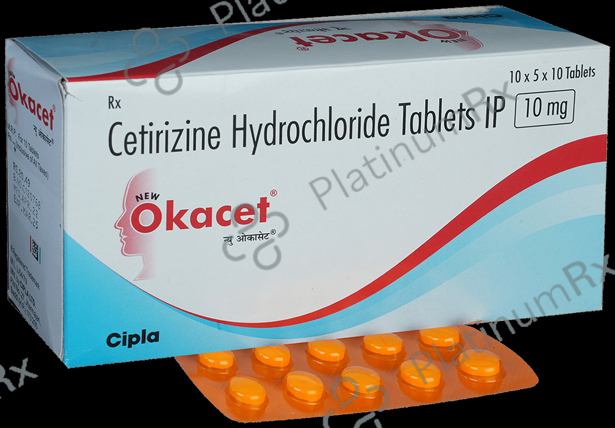 New Okacet Tablet 10s