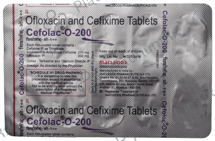 Cefolac O 200/200mg Tablet 10s