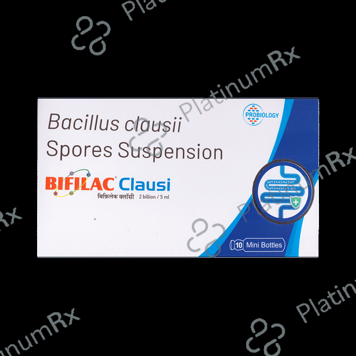 Bifilac Clausi 2B Oral Suspension Bottle 5*10s