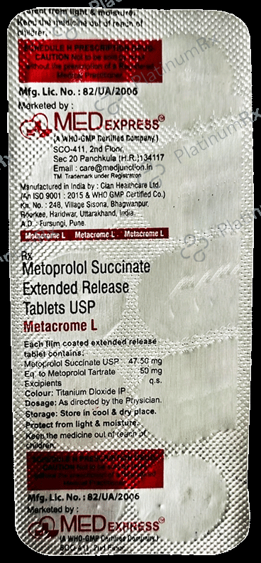 Metacrome L Tablet ER