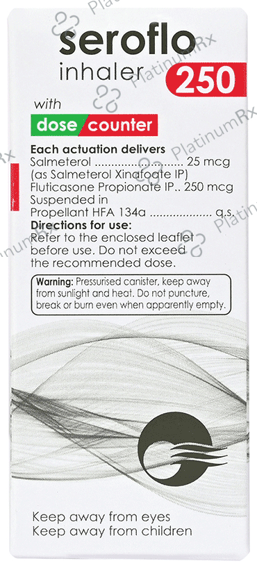 Seroflo 250/25mcg 120MDI Inhaler