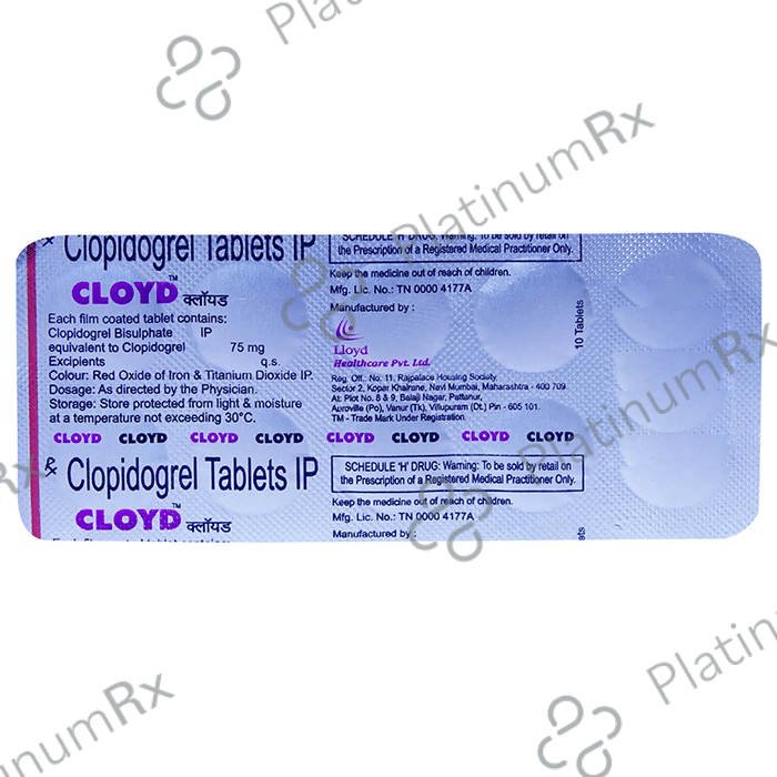 Cloyd 75mg Tablet