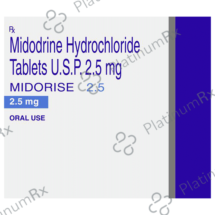 Midorise 2.5mg Tablet 20s