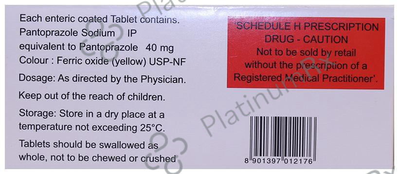 Pantric 40 Tablet