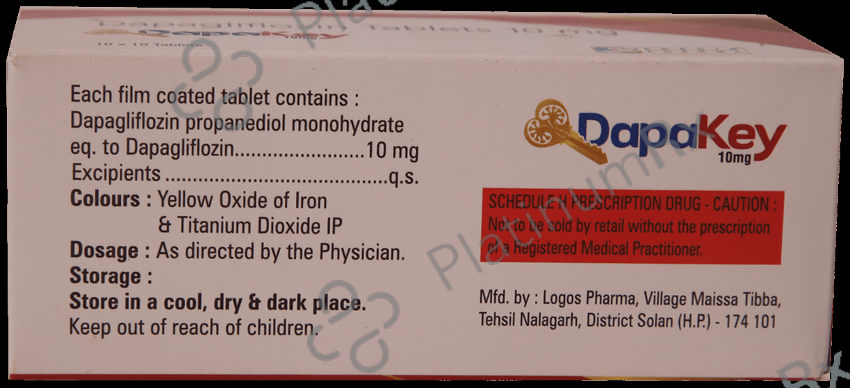 Dapakey 10mg Tablet