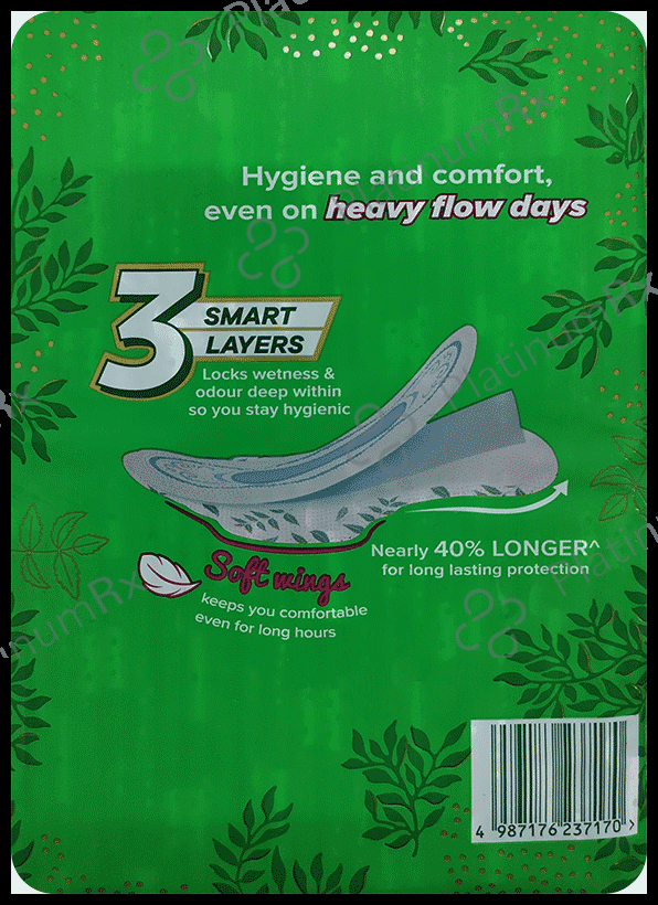 Whisper Ultra Clean Hygiene Comfort Sanitary Pads - Size XL+ 50 pads