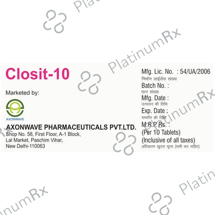 Closit 10 Tablet