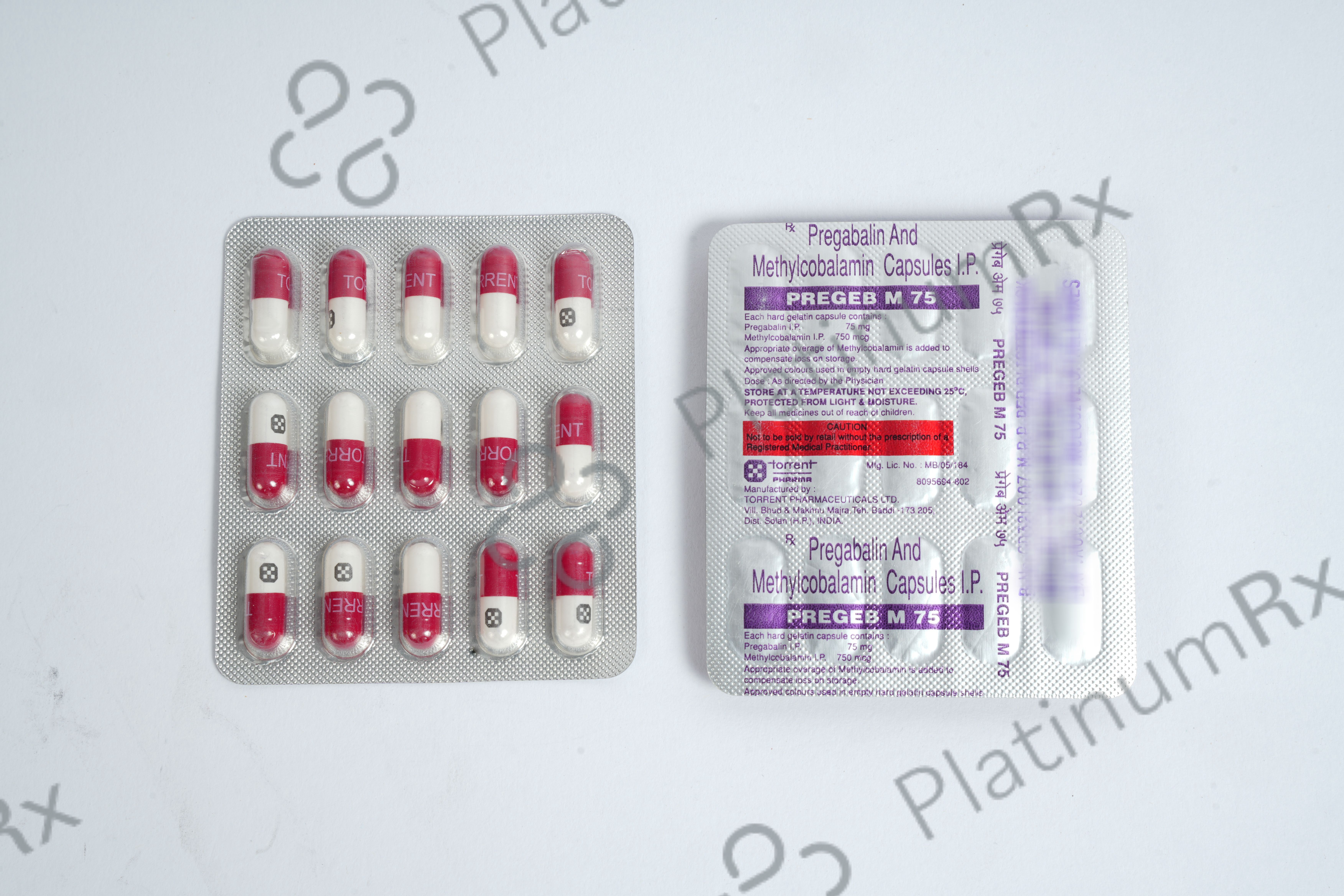 Pregeb M 75 Capsule 15s