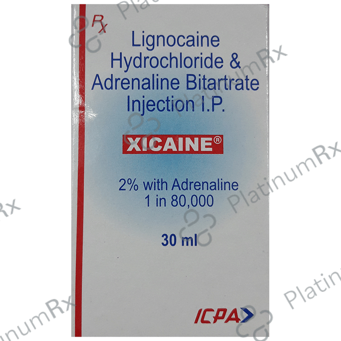 Xicaine Injection 30 ml