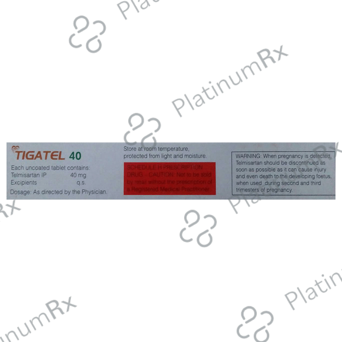Tigatel 40mg Tablet 20s
