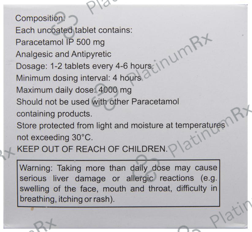 P 500mg Tablet 15s