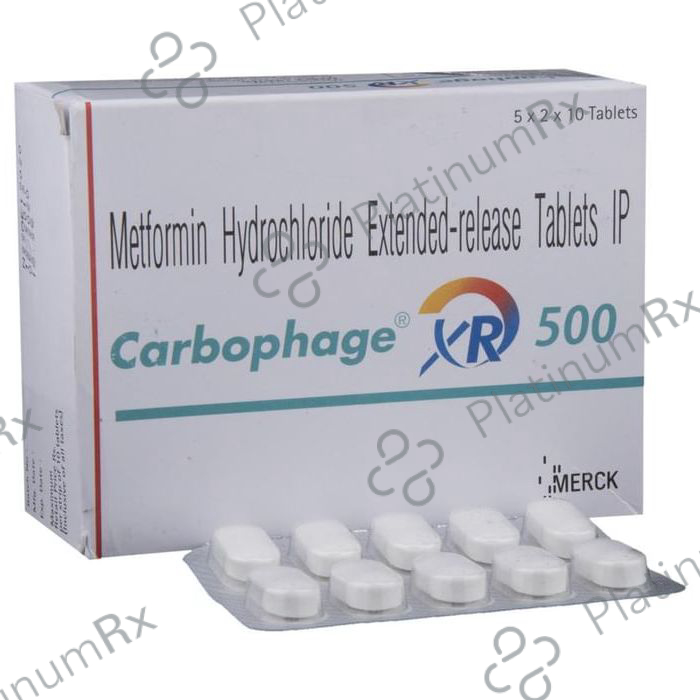 Carbophage XR 500mg Tablet ER 10s