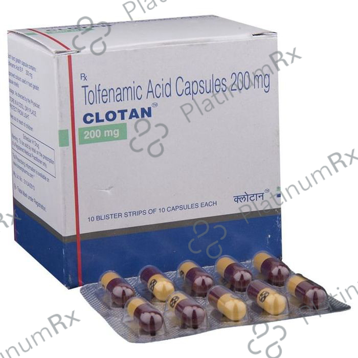 Clotan 200mg Capsule 10s