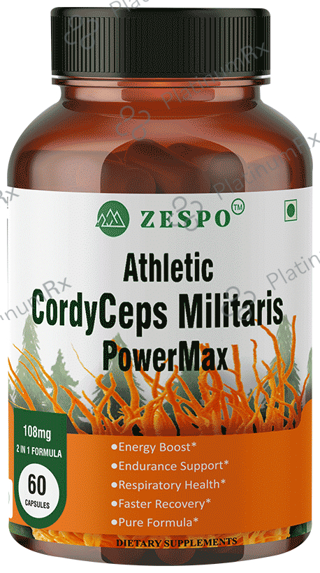 Zespo Athletic Cordyceps Militaris Powermax Capsule
