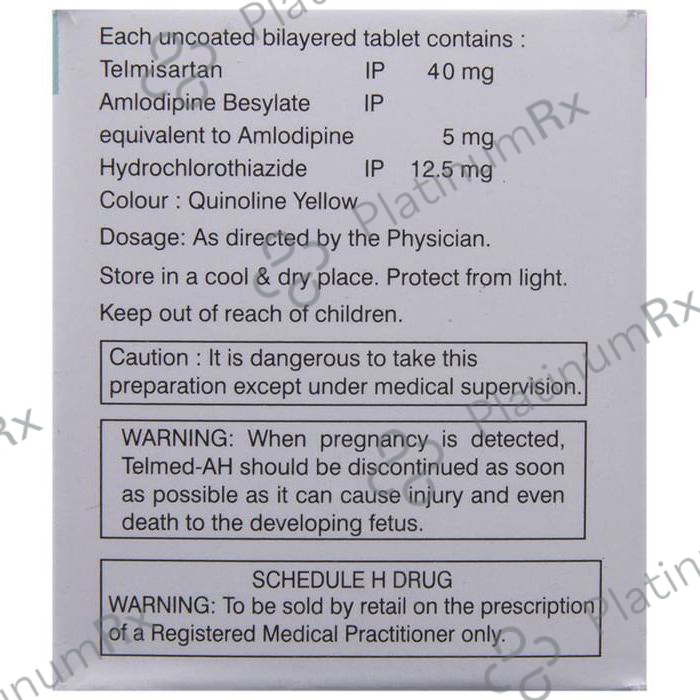 Telmed AH 5/12.5/40mg Tablet 10s