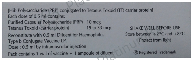 SII HibPro Vaccine 1 Powder for Injection