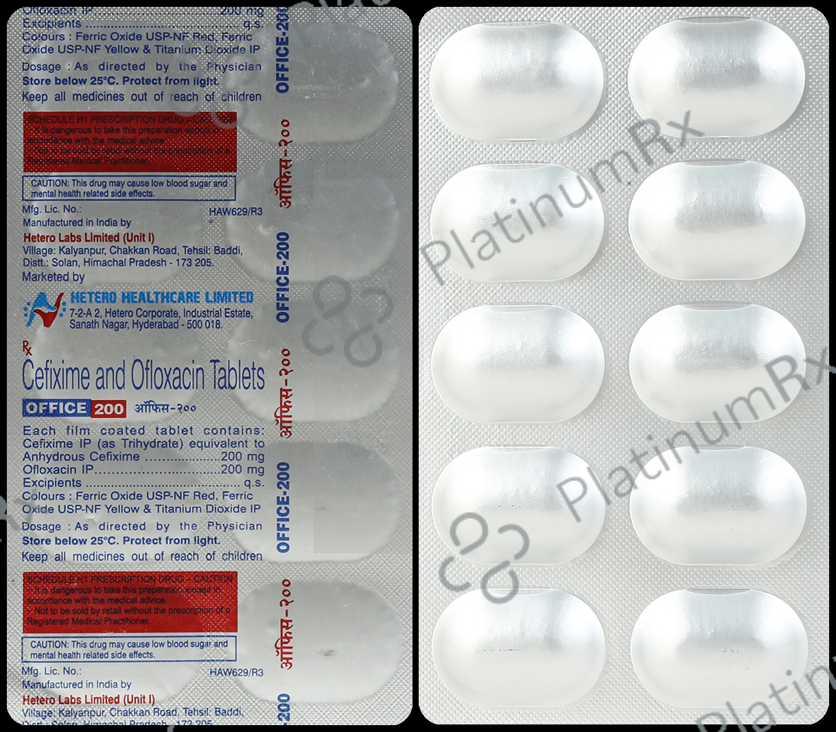 Office 200/200mg Tablet 10s