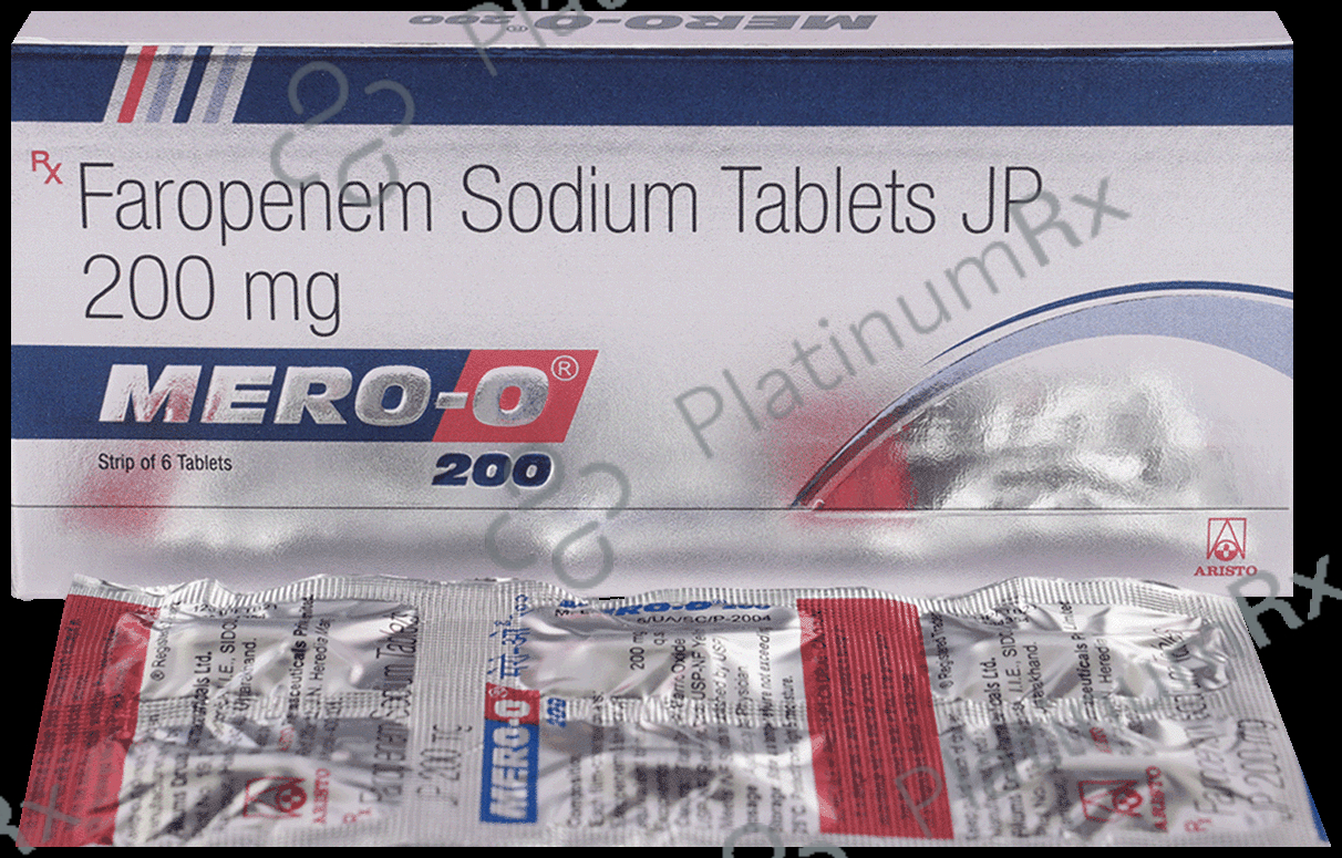 Mero-O 200 Tablet 6 tablets