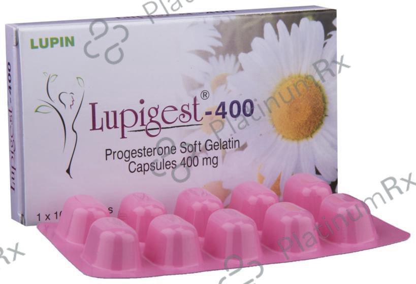 Lupigest 400 Soft Gelatin Capsule