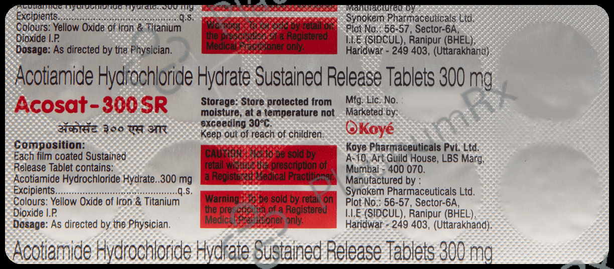 Acosat 300mg Tablet SR