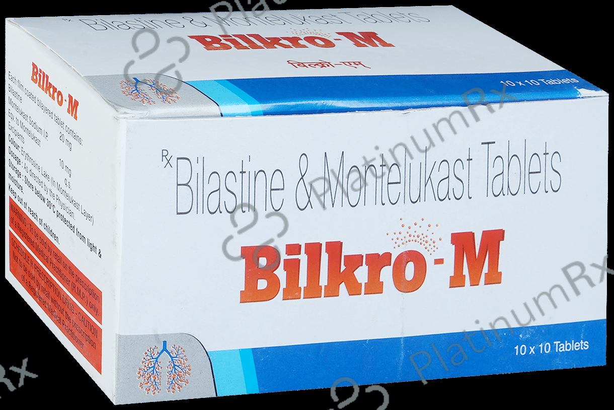 Bilkro M 20/10mg Tablet 10s