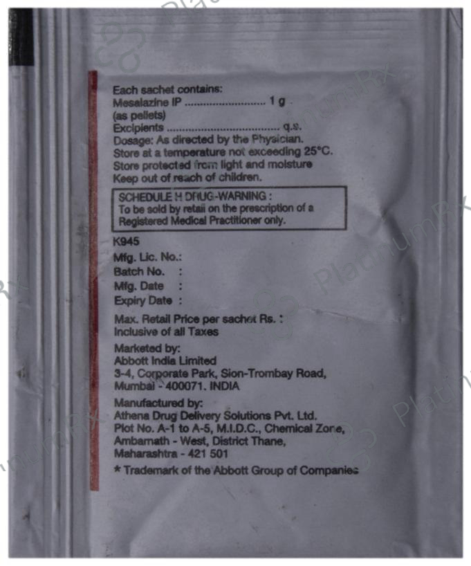 Rowasa 1gm Sachets 1gm
