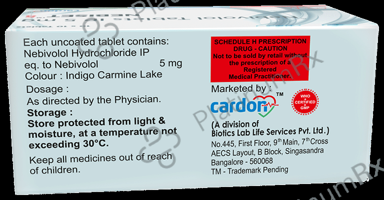 Nebiset 5mg Tablet