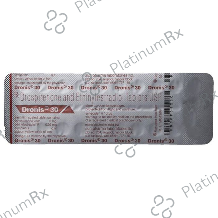 Dronis 30 3/0.035mg Tablet 21s
