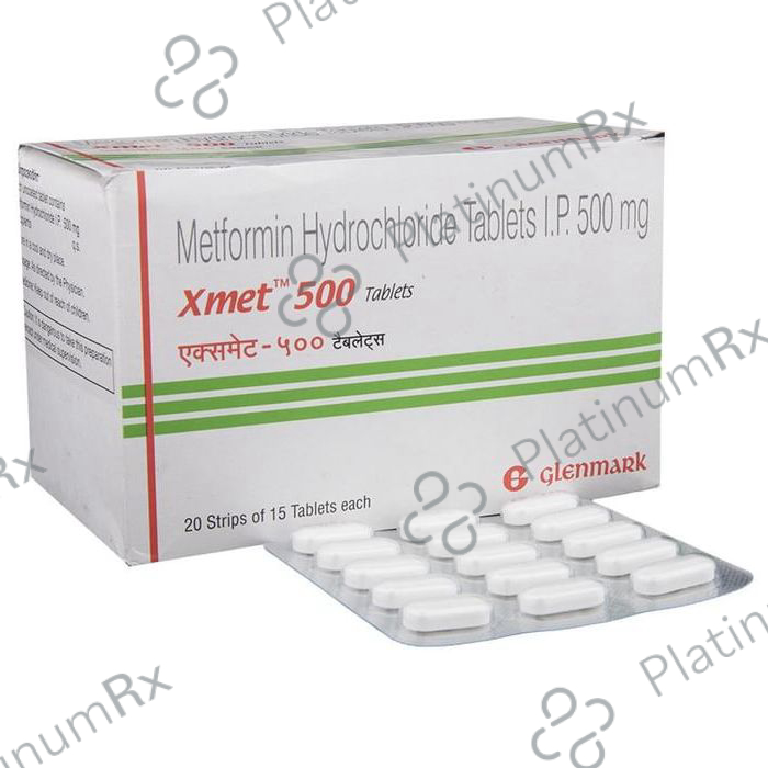 Xmet 500mg Tablet 15s