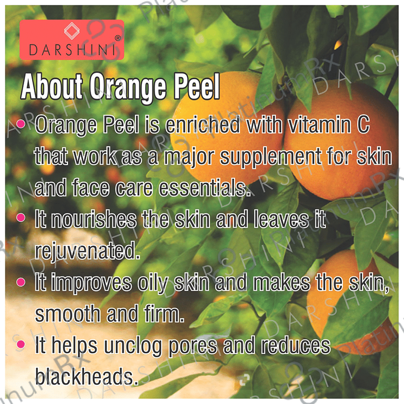 Darshini Orange Peel/Citrus Aurantium Powder