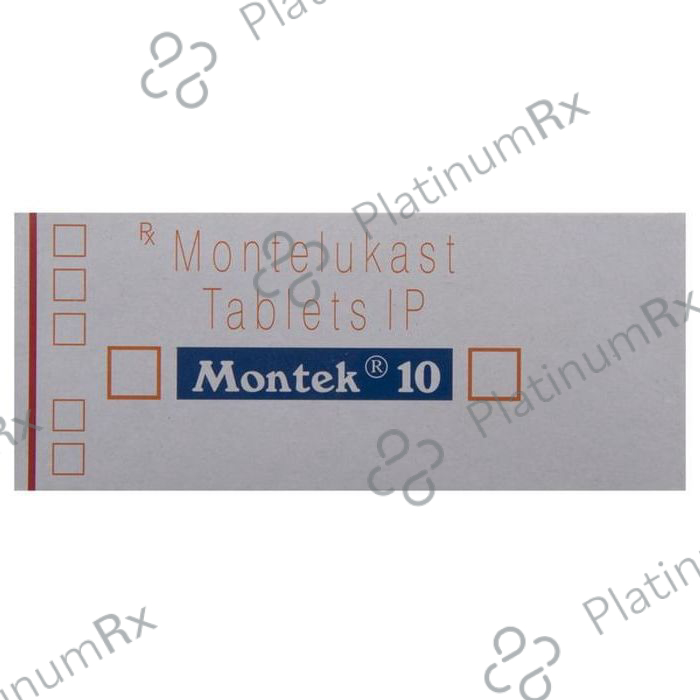Montek 10mg Tablet 10s