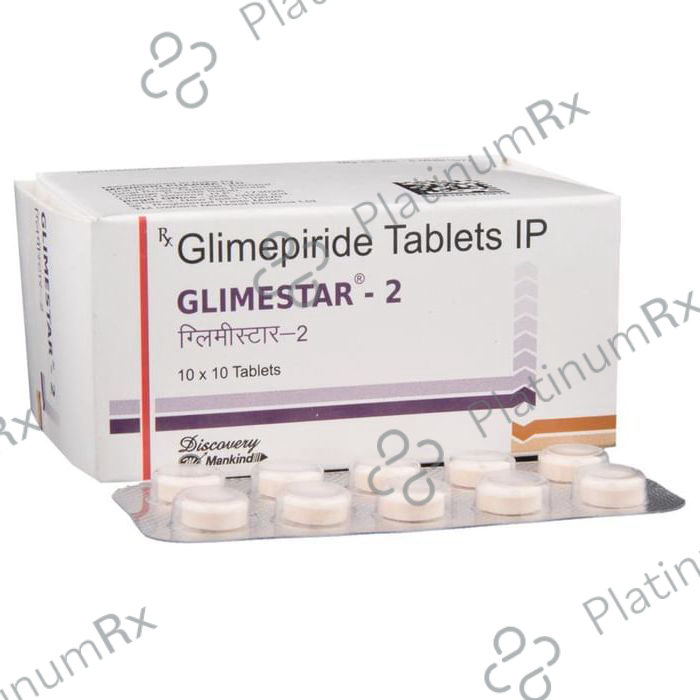 Glimestar 2mg Tablet 10s