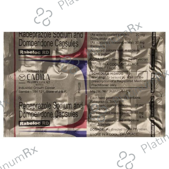 Rabeloc RD 30/20mg Capsule 10s