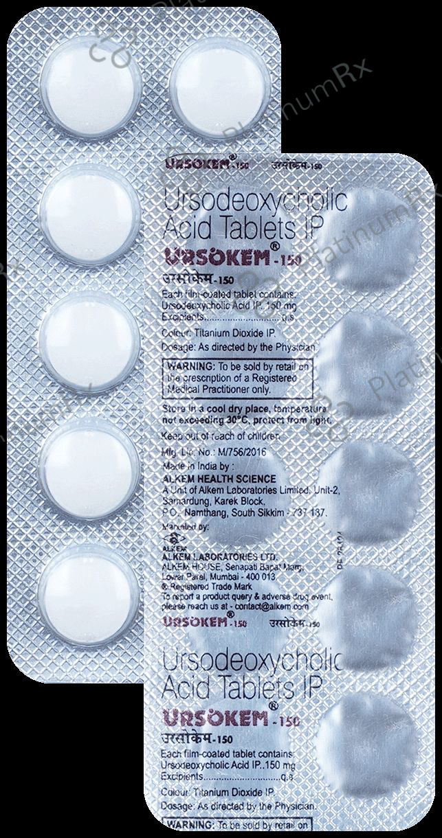 Ursokem 150mg Tablet 10s