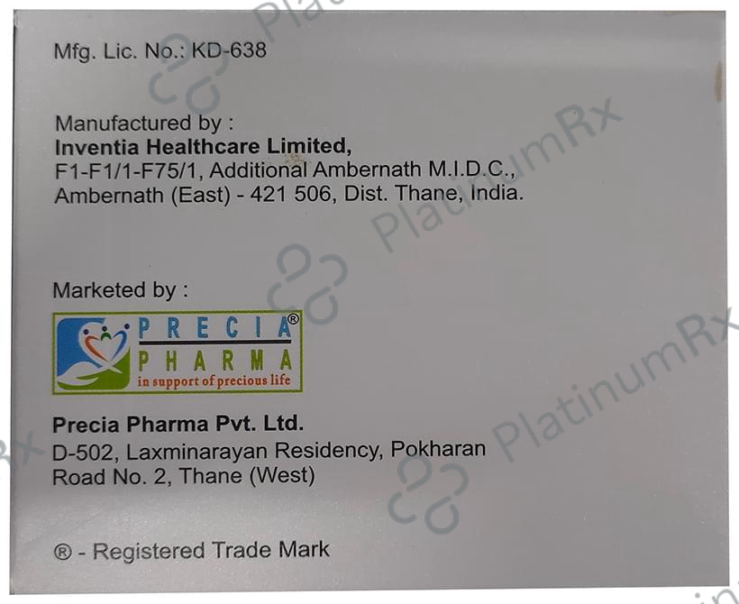 Endoformin G 1mg/500mg Tablet PR 15 Tablet PR
