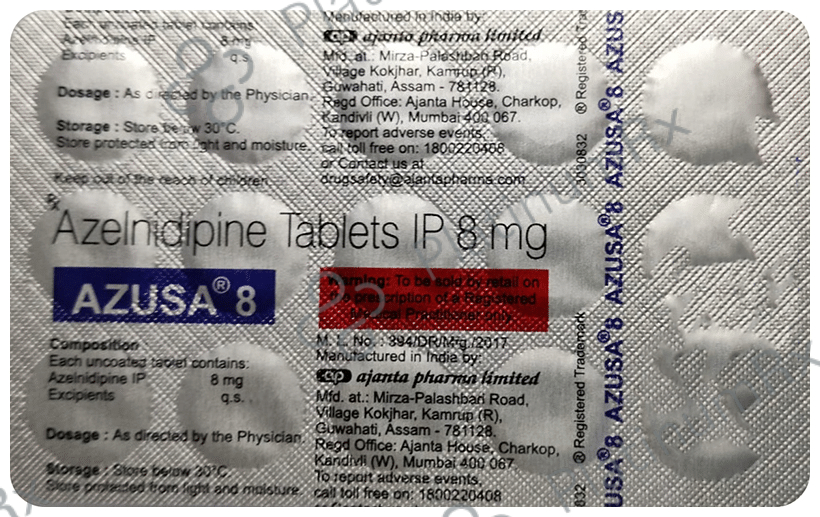 Azusa 8mg Tablet 15s