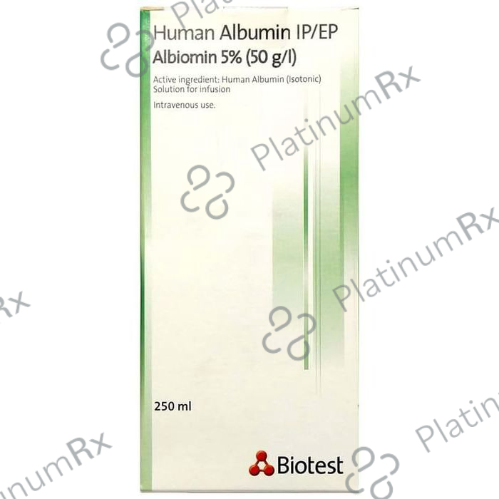 Albiomin 5% Infusion 250ml