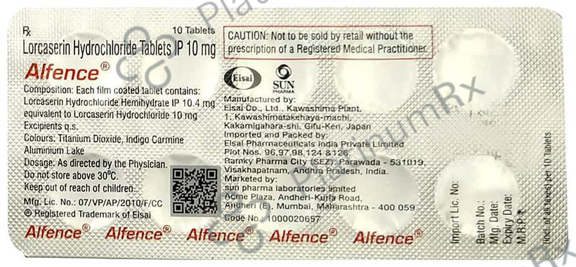 Alfence Tablet