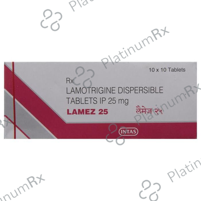 Lamez 25mg Tablet DT 10s