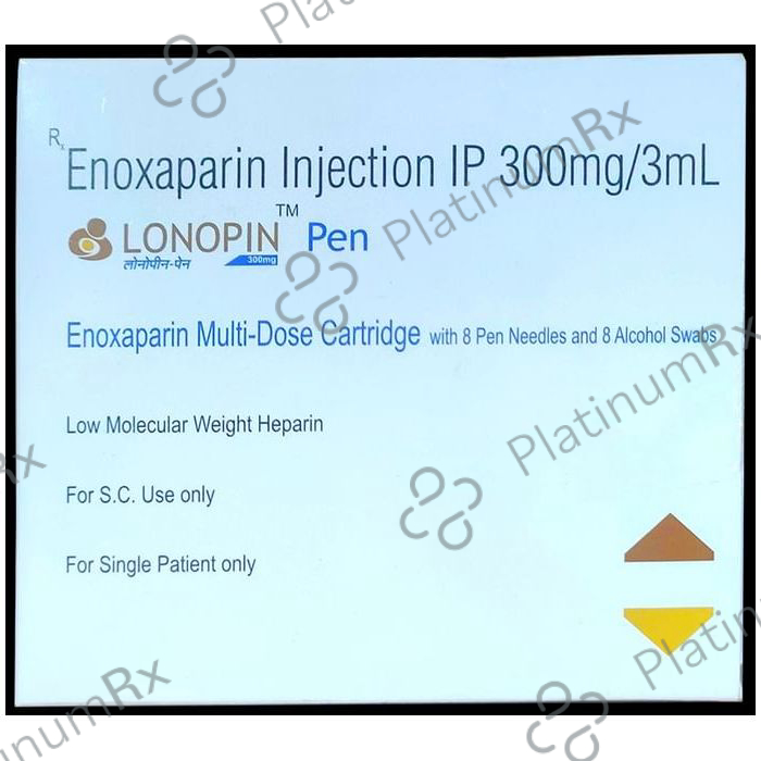 Lonopin MD 300mg Injection