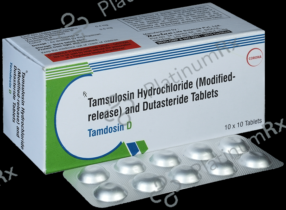 Tamdosin D Tablet MR 10 Tablet MR