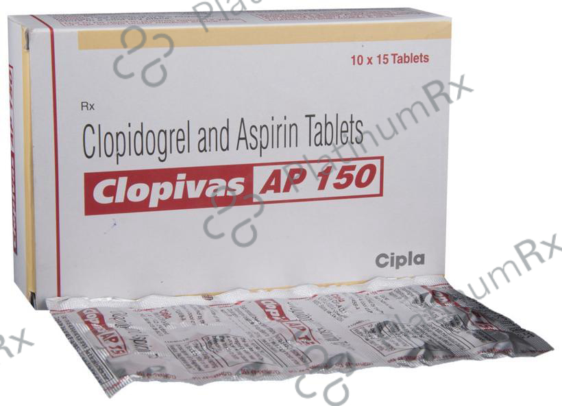 Clopivas AP 150/75mg Tablet 15s