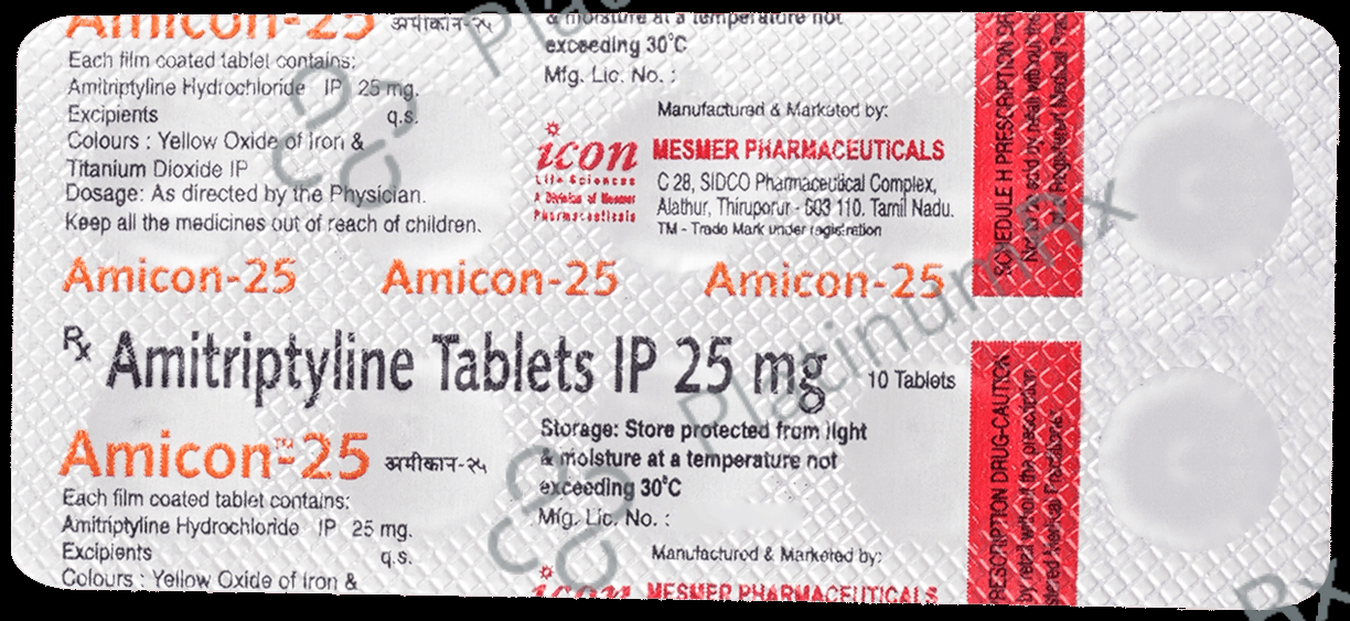 Amicon 25mg Tablet 10s