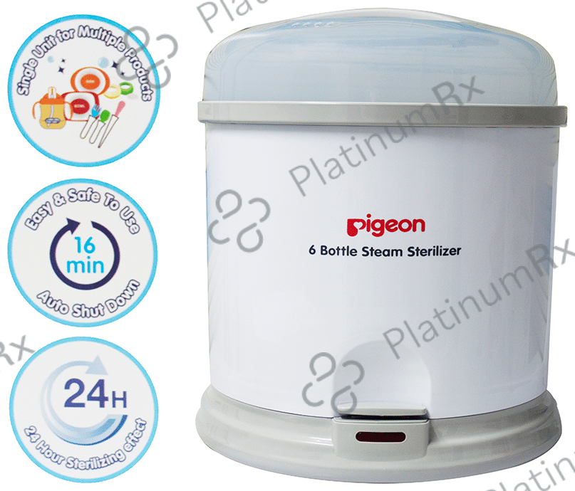 Pigeon 6 Bottle Steam Sterilizer