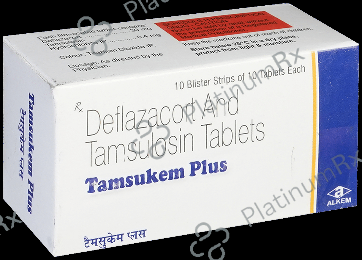 Tamsukem Plus 30/0.4mg Tablet 10s